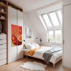 IMMERSION STRUCTURE Selbstklebendes Poster - Hochformat