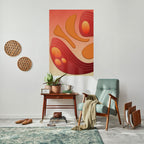 IMMERSION STRUCTURE Selbstklebendes Poster - Hochformat