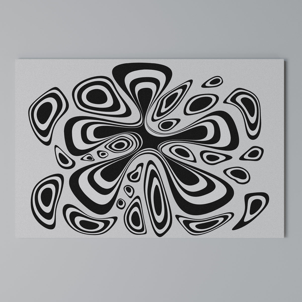 HIPNOTIZING BLOT Horizontal Canvas Print