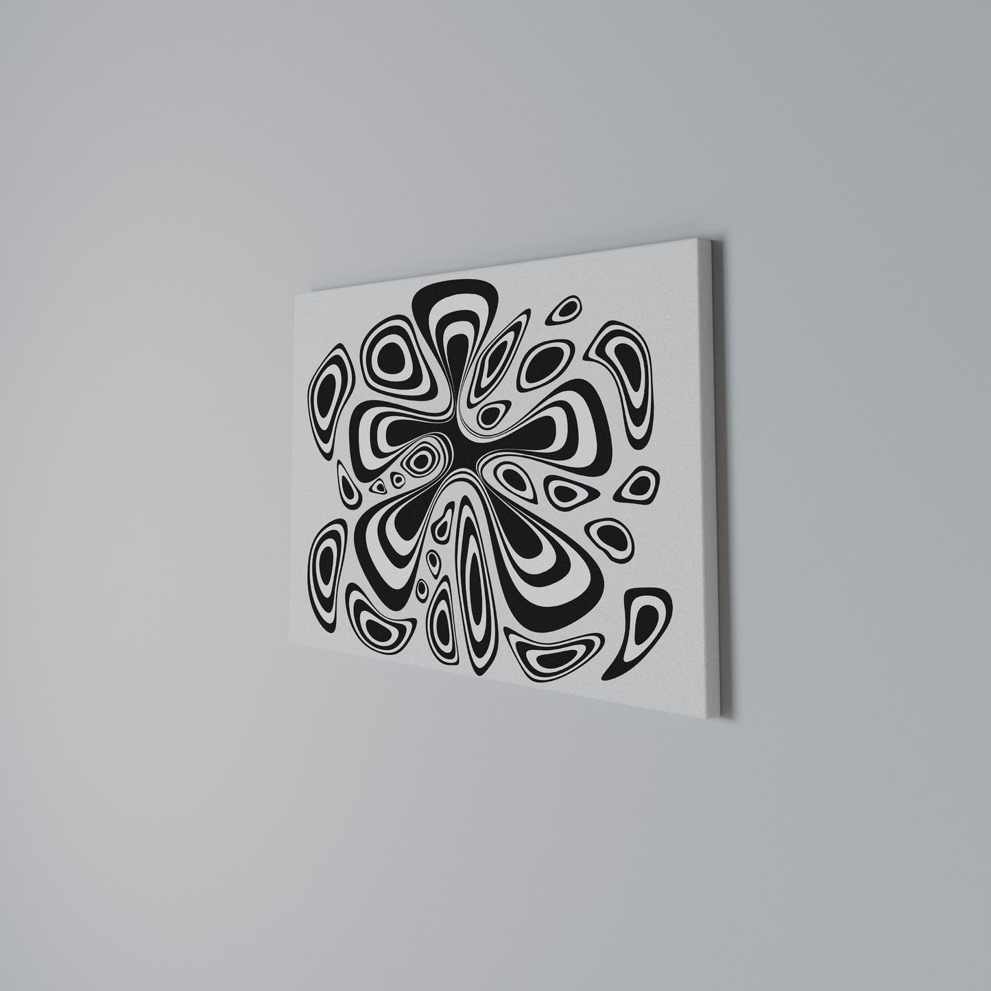 HIPNOTIZING BLOT Horizontal Canvas Print