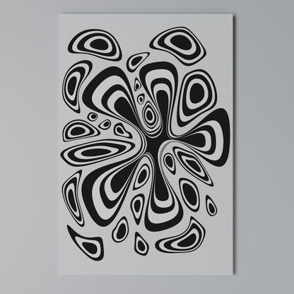 HIPNOTIZING BLOT Vertical Canvas Print