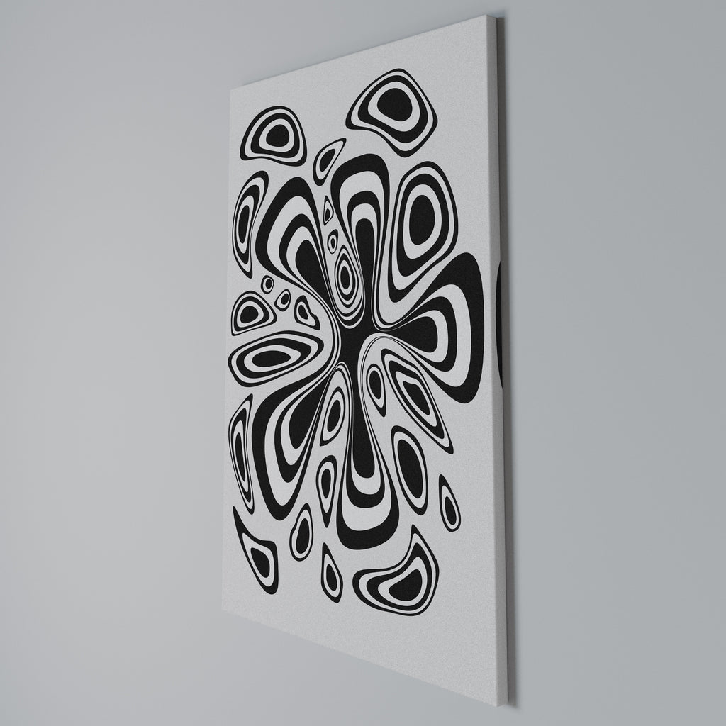 HIPNOTIZING BLOT Vertical Canvas Print