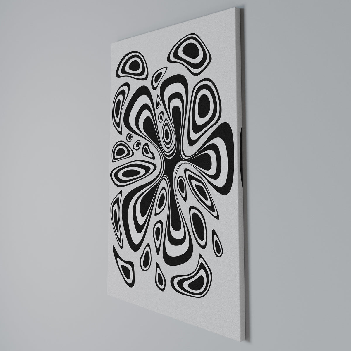 HIPNOTIZING BLOT Vertical Canvas Print
