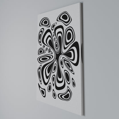 HIPNOTIZING BLOT Vertical Canvas Print