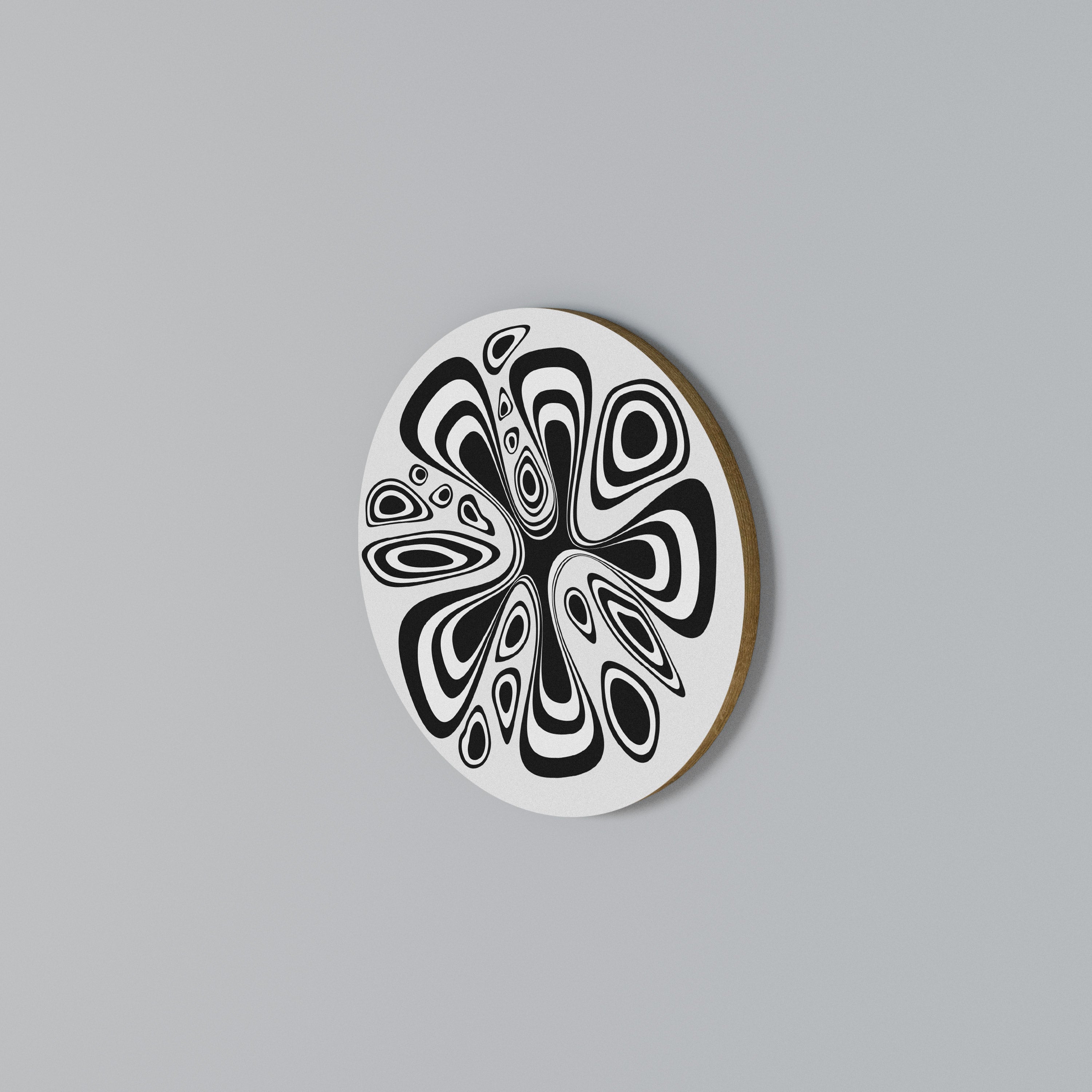 HIPNOTIZING BLOT Rundes Wandbild