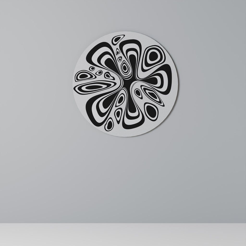 HIPNOTIZING BLOT Runde Wanddekoration Ø 69 cm