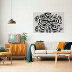 HIPNOTIZING BLOT Selbstklebendes Horizontal-Poster