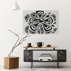 HIPNOTIZING BLOT Selbstklebendes Horizontal-Poster