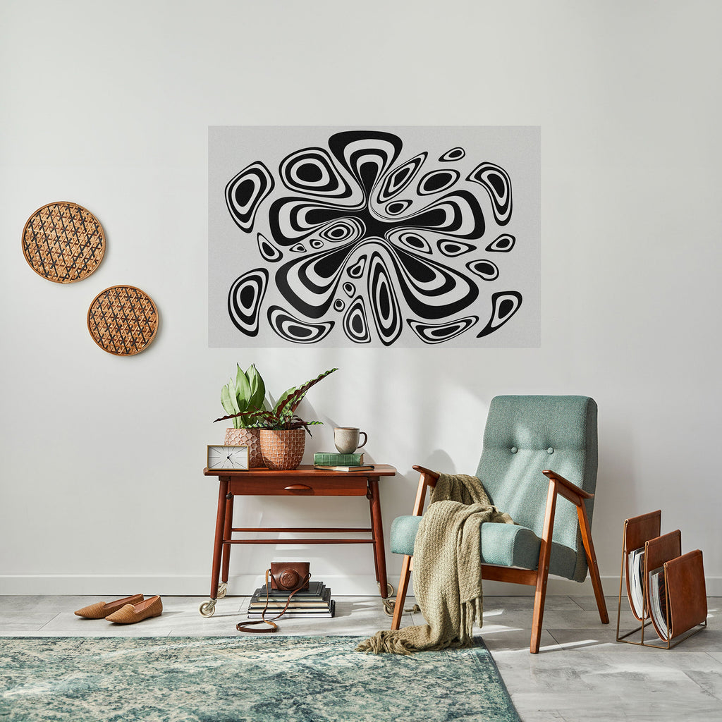 HIPNOTIZING BLOT Selbstklebendes Horizontal-Poster