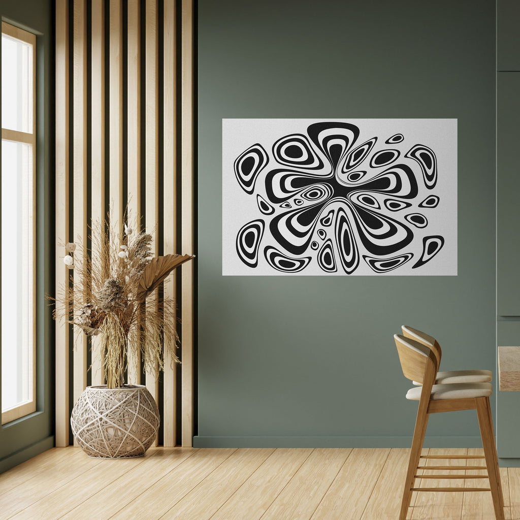 HIPNOTIZING BLOT Selbstklebendes Horizontal-Poster