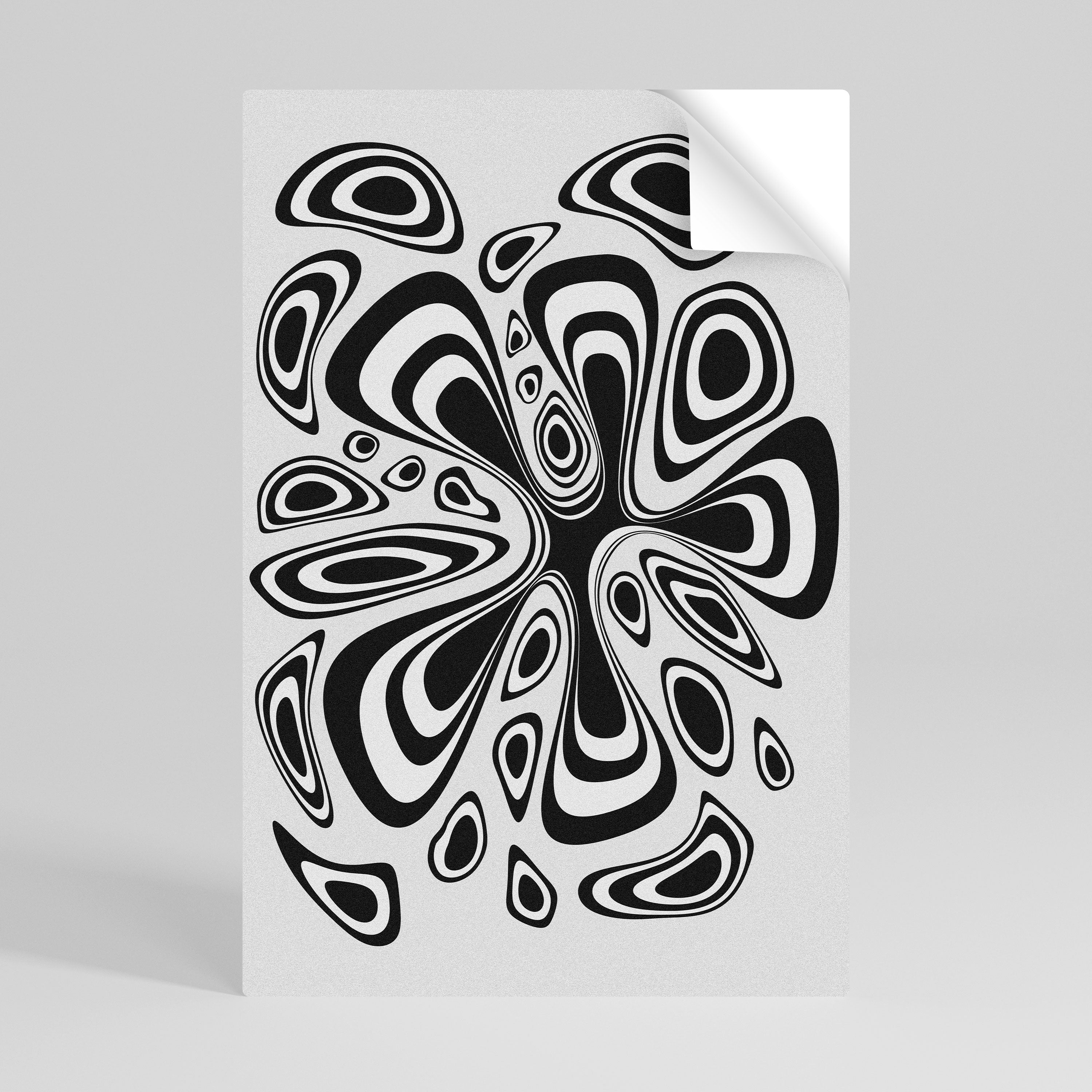 HIPNOTIZING BLOT Selbstklebendes Poster - Hochformat