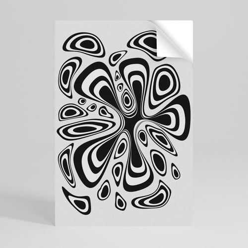HIPNOTIZING BLOT Selbstklebendes Poster - Hochformat