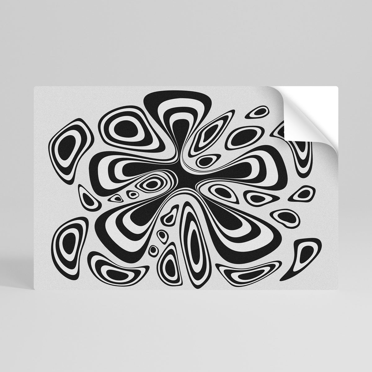 HIPNOTIZING BLOT Selbstklebendes Horizontal-Poster