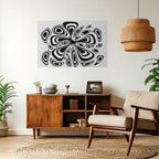 HIPNOTIZING BLOT Selbstklebendes Horizontal-Poster