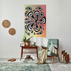 ILLUSIONARY SPLASH Selbstklebendes Poster - Hochformat