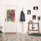 ILLUSIONARY SPLASH Selbstklebendes Poster - Hochformat