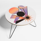 ANGULAR ARTISTRY Couchtisch Ø 60 cm