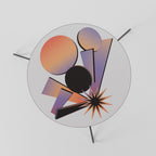 ANGULAR ARTISTRY Couchtisch Ø 60 cm