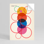 FANTASTIC UNIVERSES Selbstklebendes Poster - Hochformat