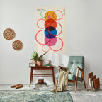 FANTASTIC UNIVERSES Selbstklebendes Poster - Hochformat