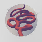 INFINITY WIRE Couchtisch Ø 69 cm