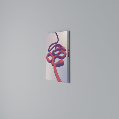 INFINITY WIRE Vertical Canvas Print