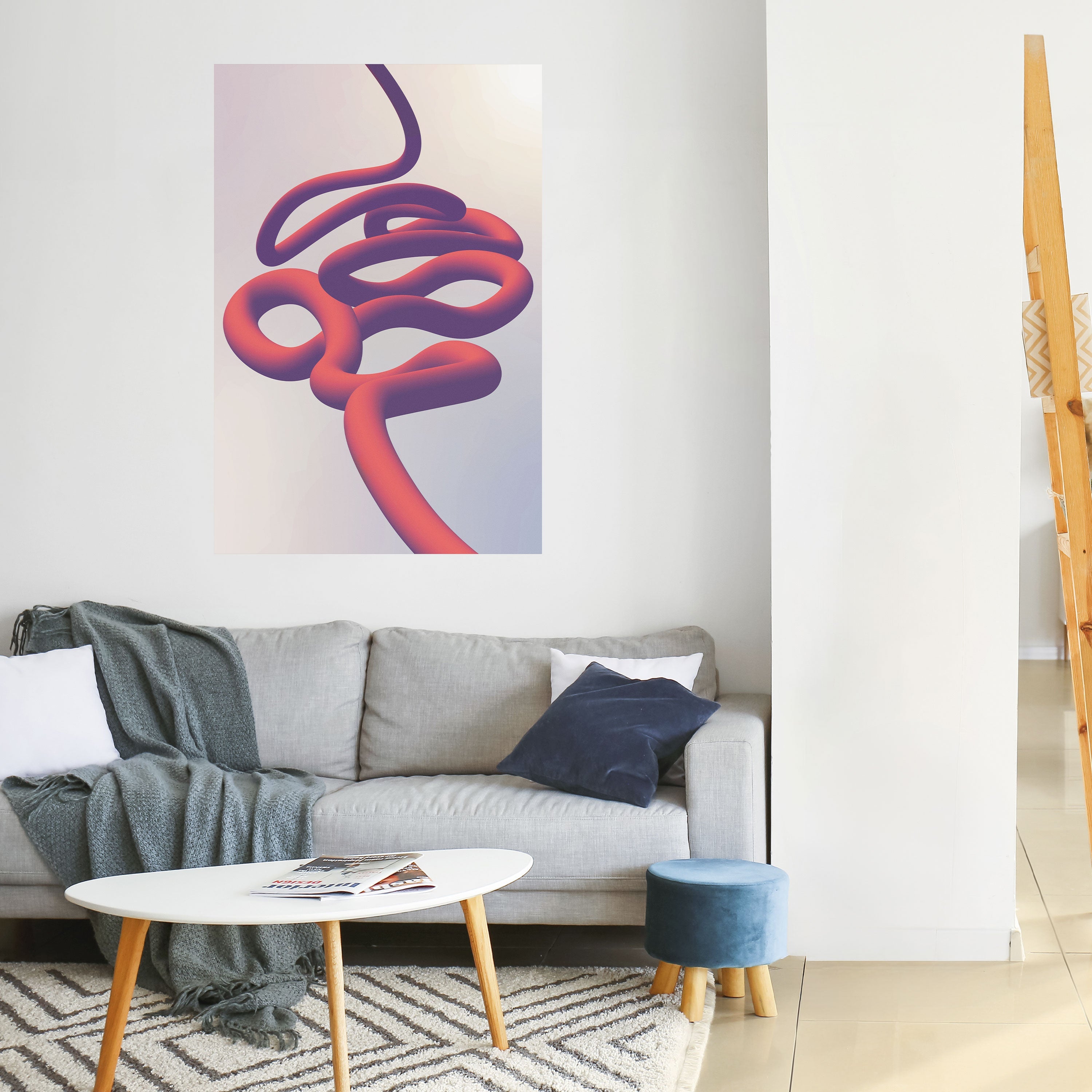 INFINITY WIRE Vertikales Poster zum Abziehen und Aufkleben