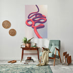 INFINITY WIRE Selbstklebendes Poster - Hochformat