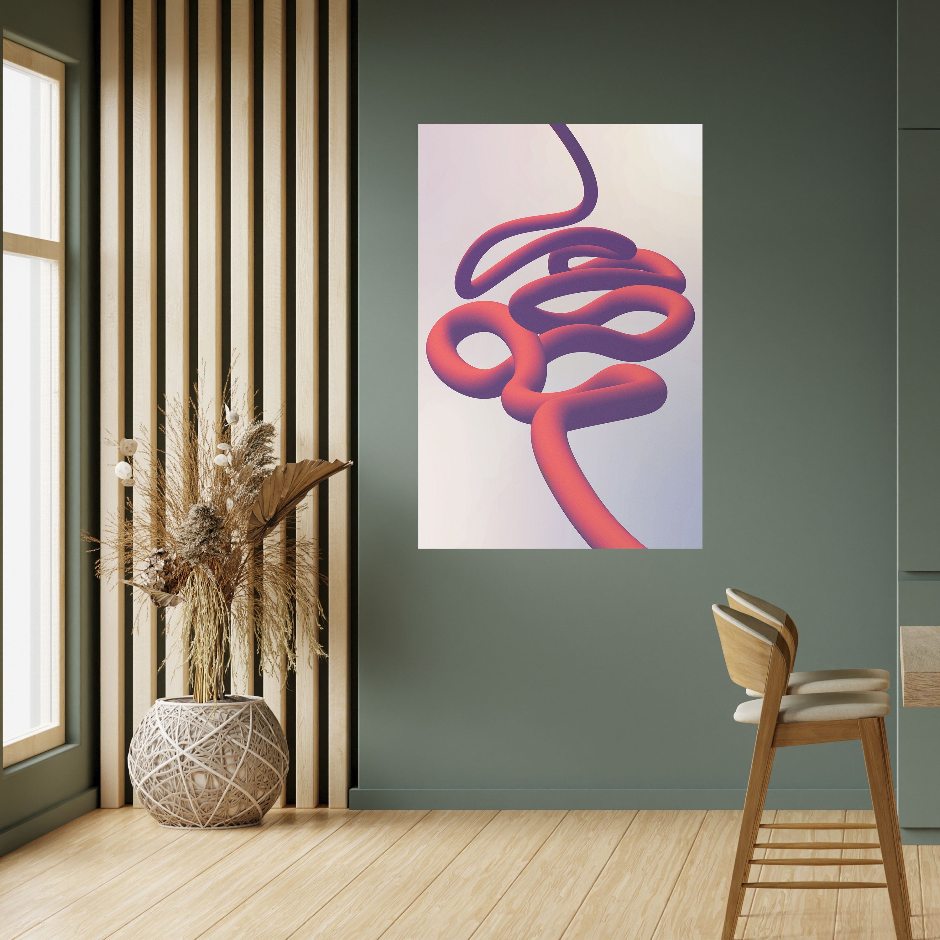 INFINITY WIRE Vertikales Poster zum Abziehen und Aufkleben