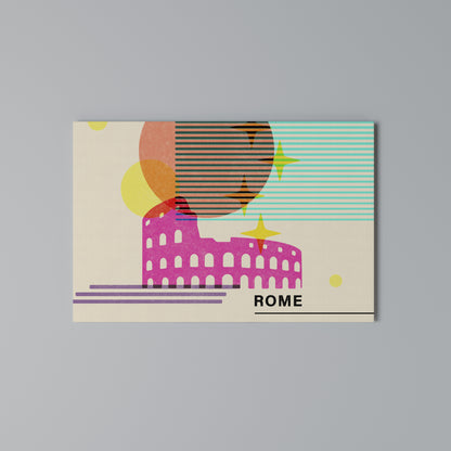 ROMAN SPARKLE Horizontal Canvas Print