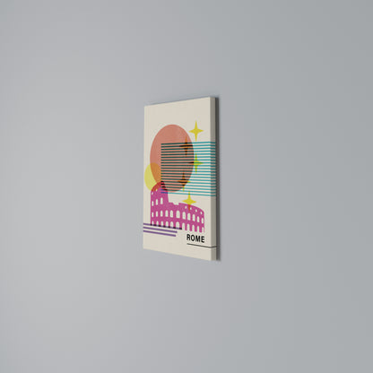 ROMAN SPARKLE Vertical Canvas Print