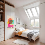 ROMAN SPARKLE Selbstklebendes Poster - Hochformat