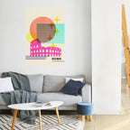 ROMAN SPARKLE Selbstklebendes Poster - Hochformat