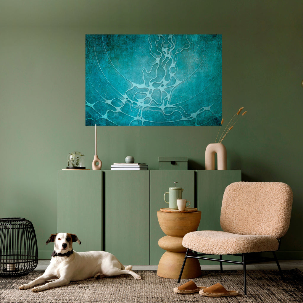 ESOTERIC ARRAY Peel and Stick Horizontal Poster