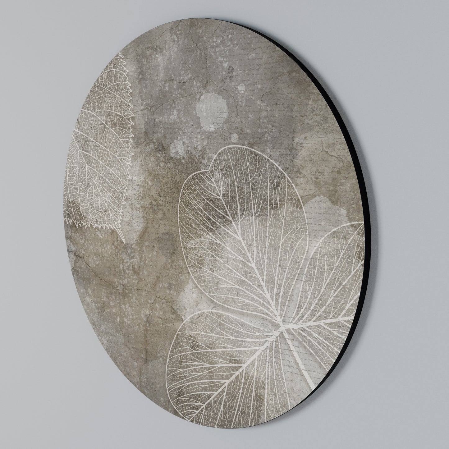 FAIR NERVATION Round Wall Art