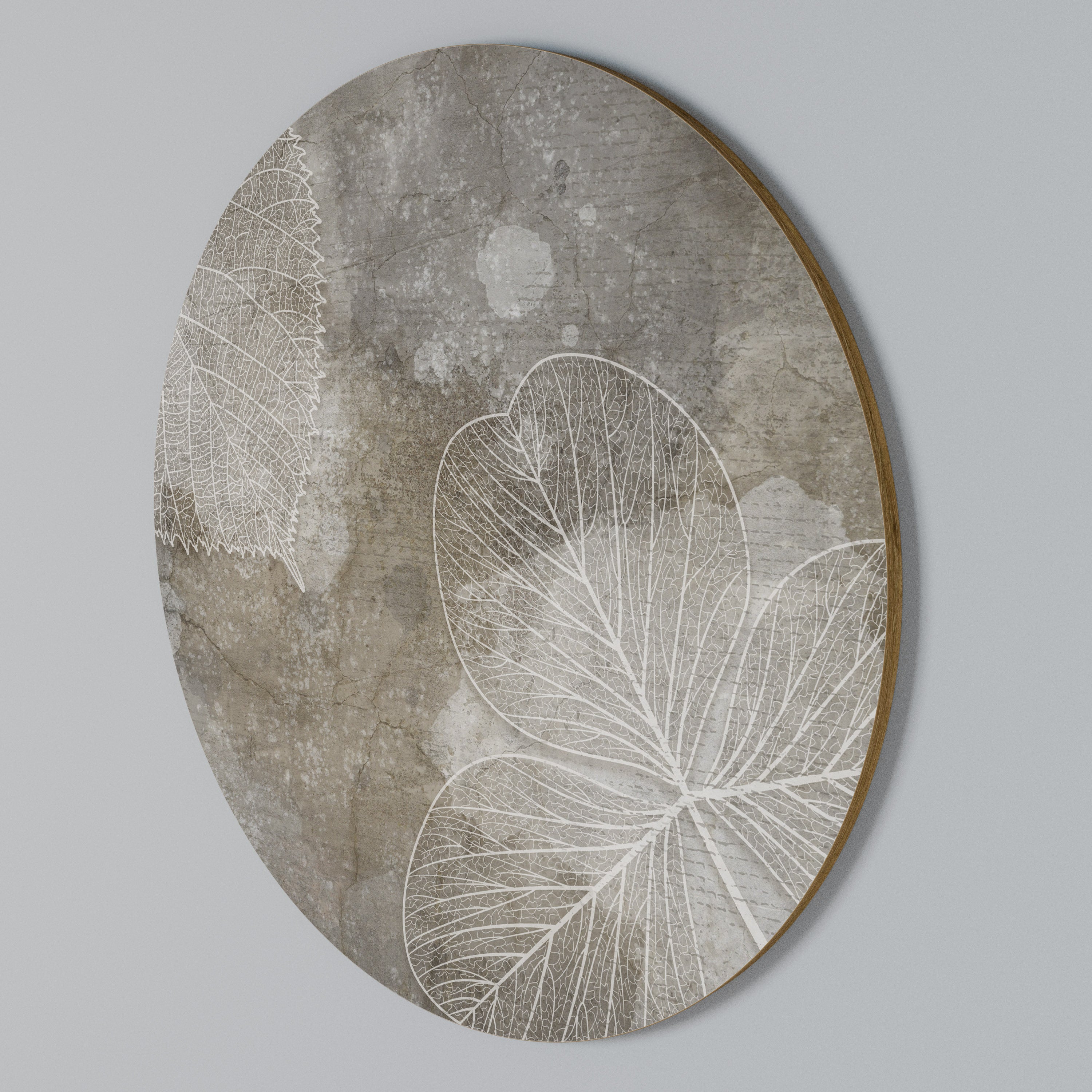 FAIR NERVATION Rundes Wandbild