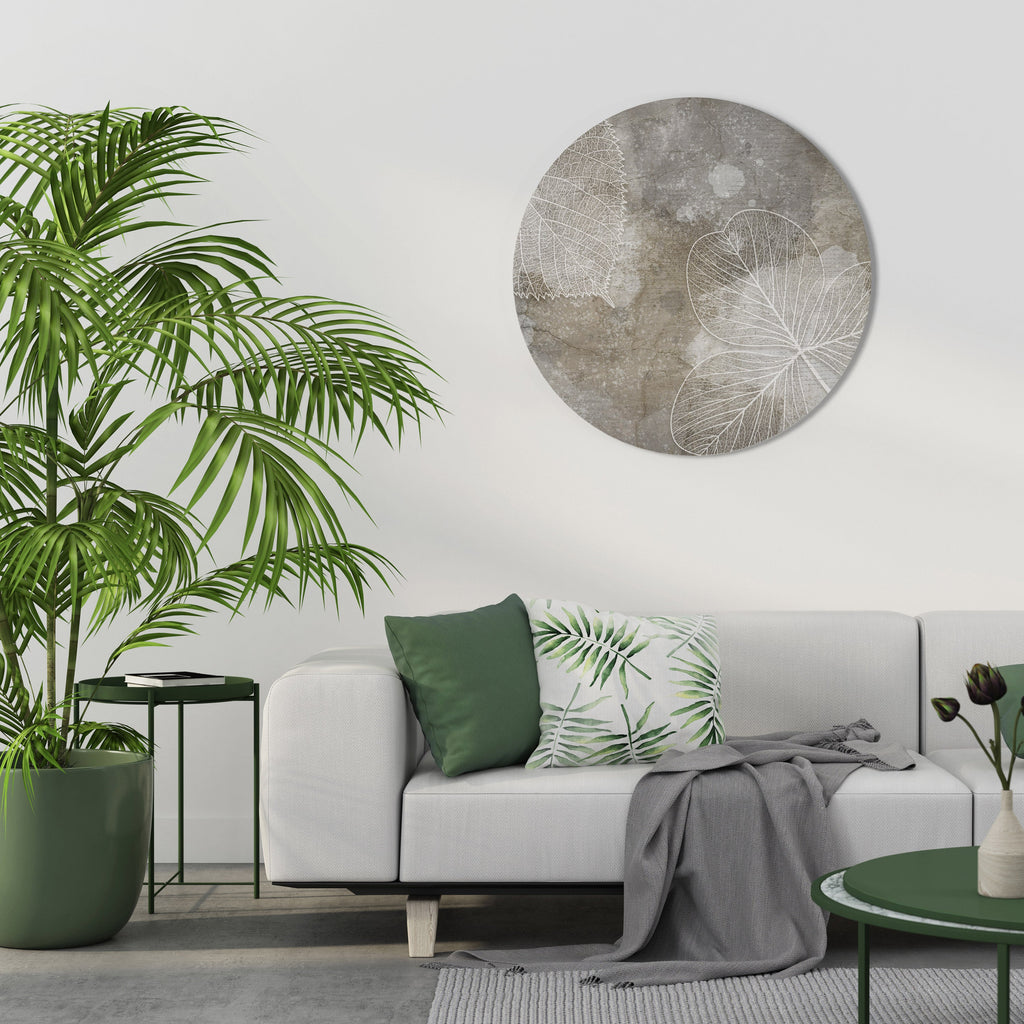 FAIR NERVATION Runde Wanddekoration Ø 69 cm