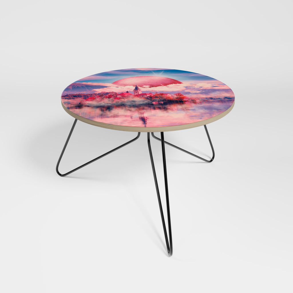 MARS ÜBER DEM BLED SEE Couchtisch 60