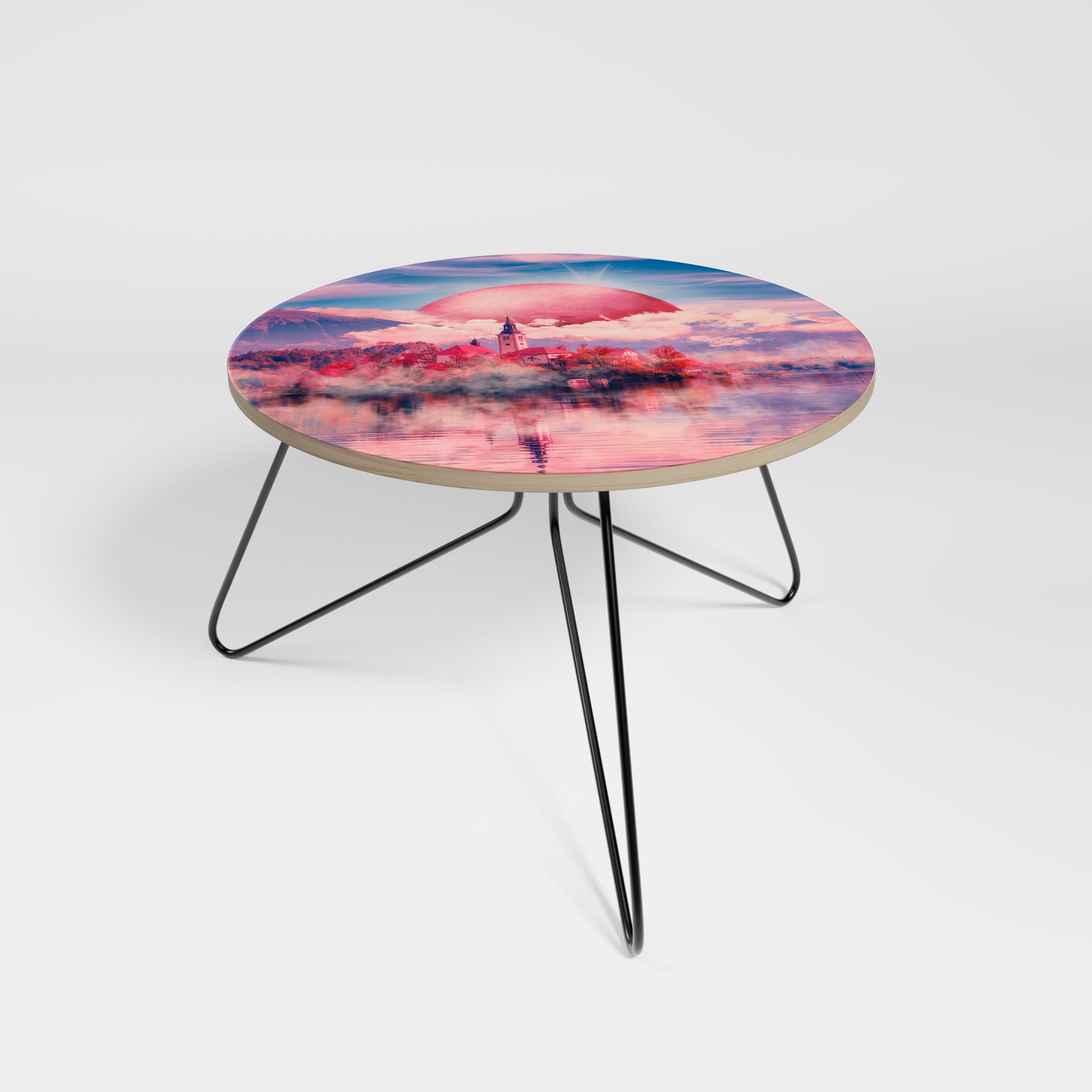 MARS ÜBER DEM BLED SEE Couchtisch 60