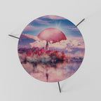 MARS OVER THE BLED LAKE Couchtisch Ø 60 cm