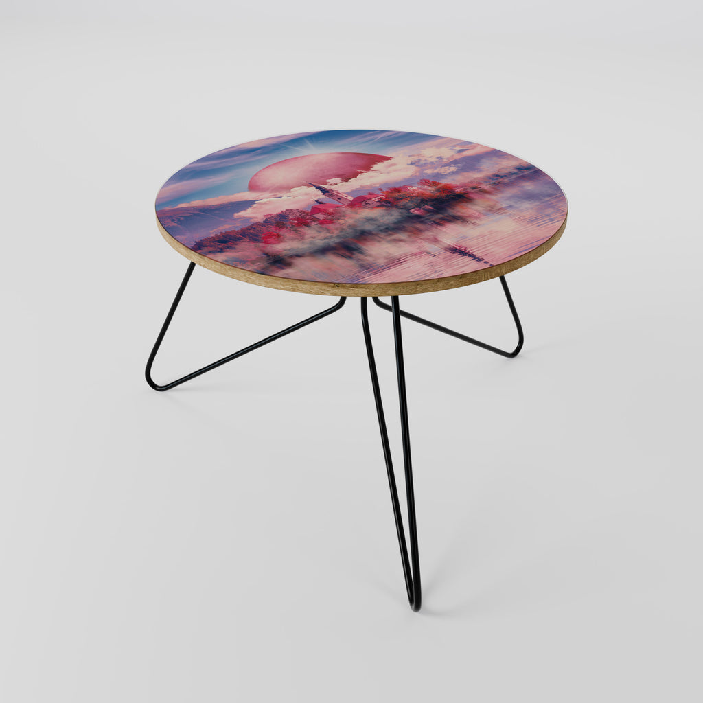 MARS OVER THE BLED LAKE Couchtisch