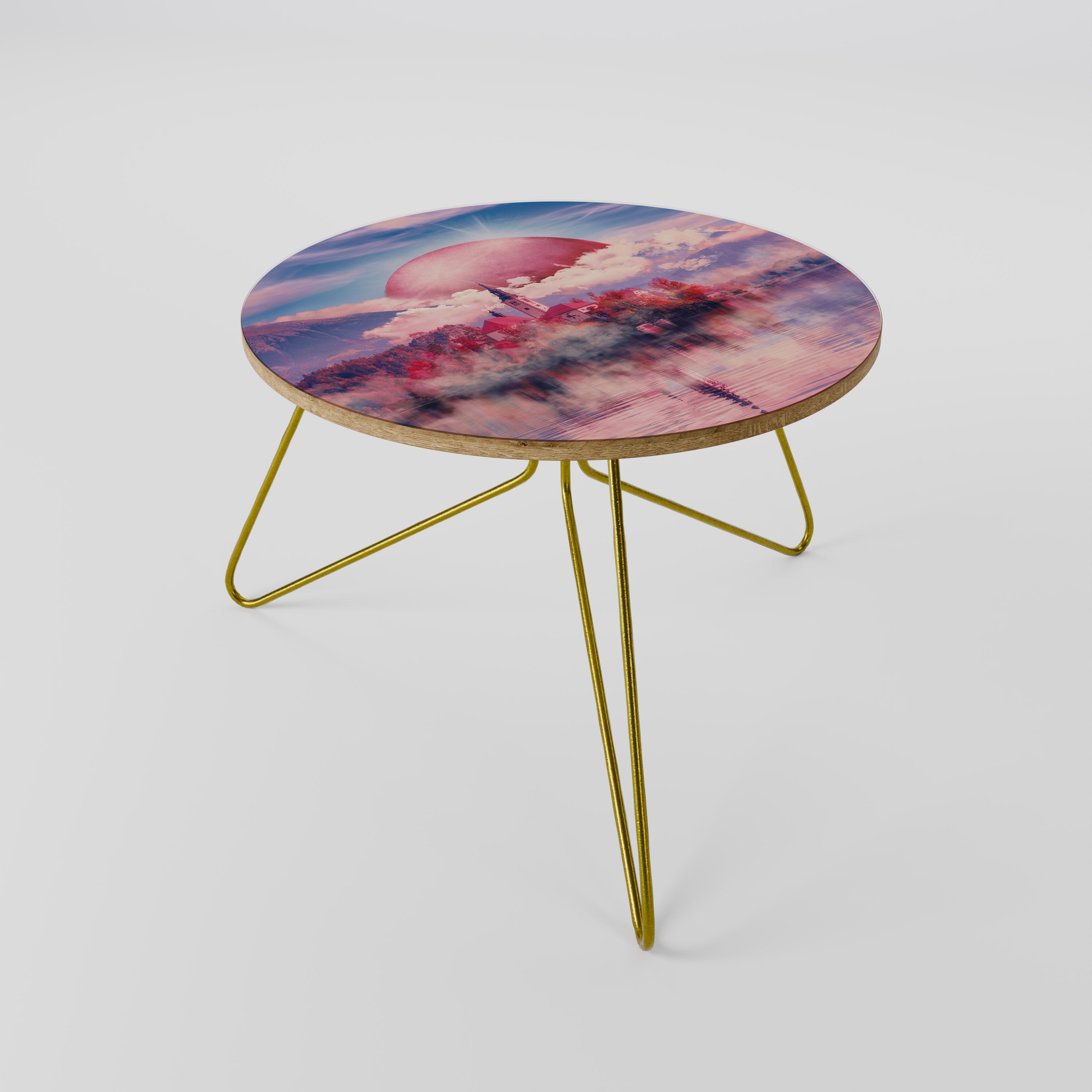 MARS ÜBER DEM BLED SEE Couchtisch 60