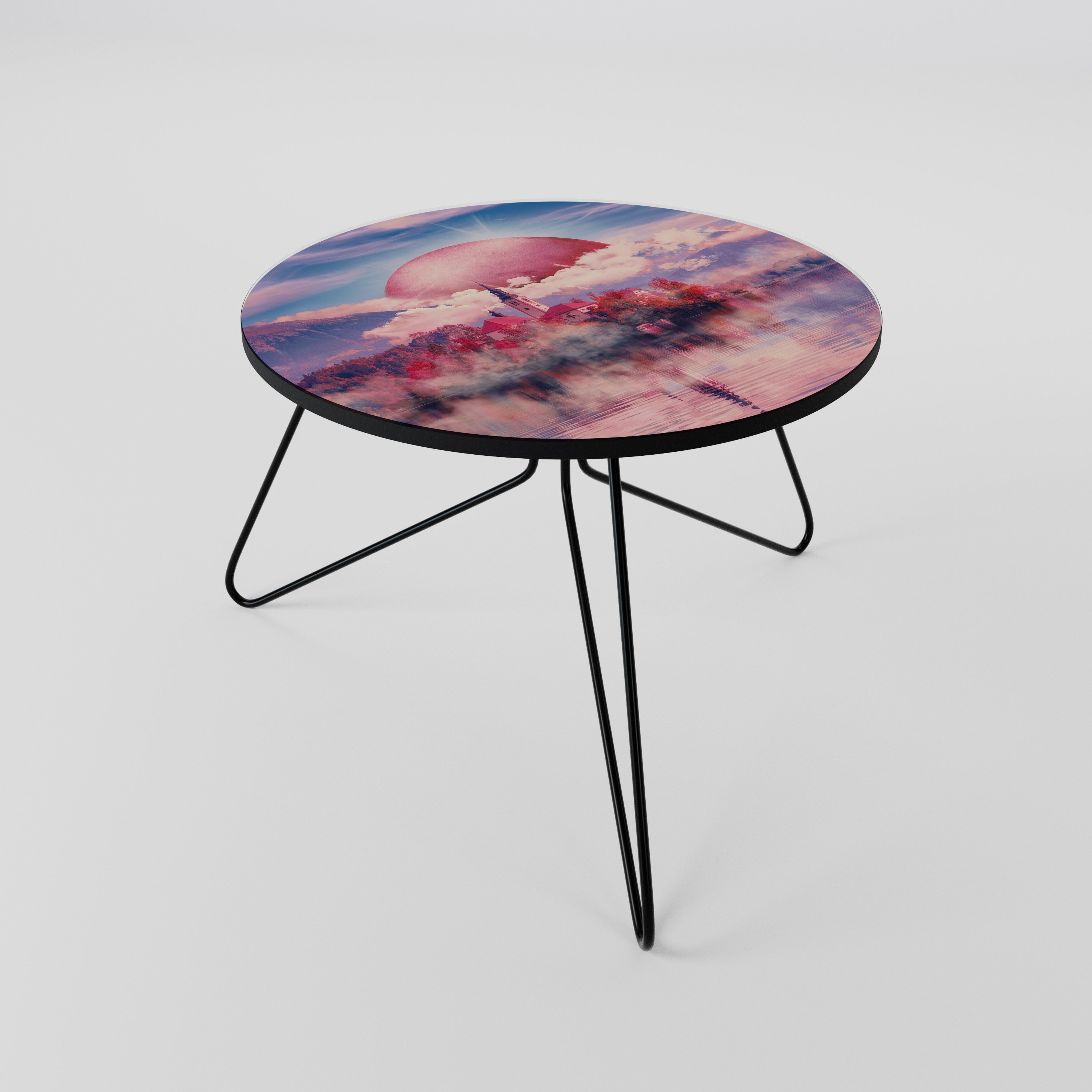 MARS ÜBER DEM BLED SEE Couchtisch 60