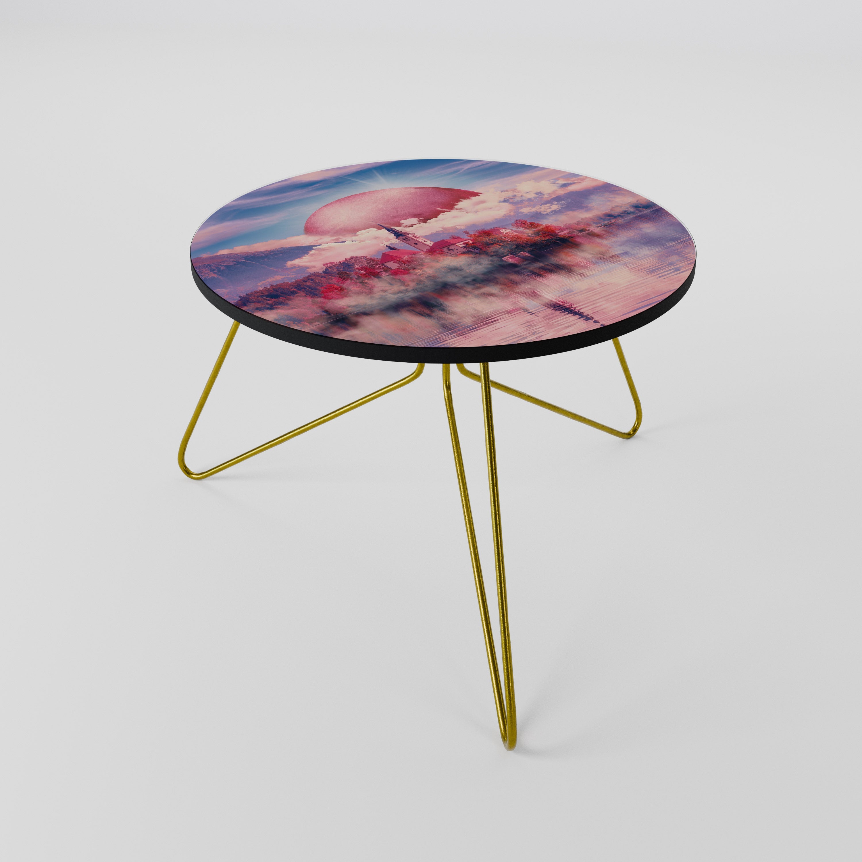 MARS ÜBER DEM BLED SEE Couchtisch 60