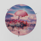 MARS OVER THE BLED LAKE Couchtisch Ø 69 cm