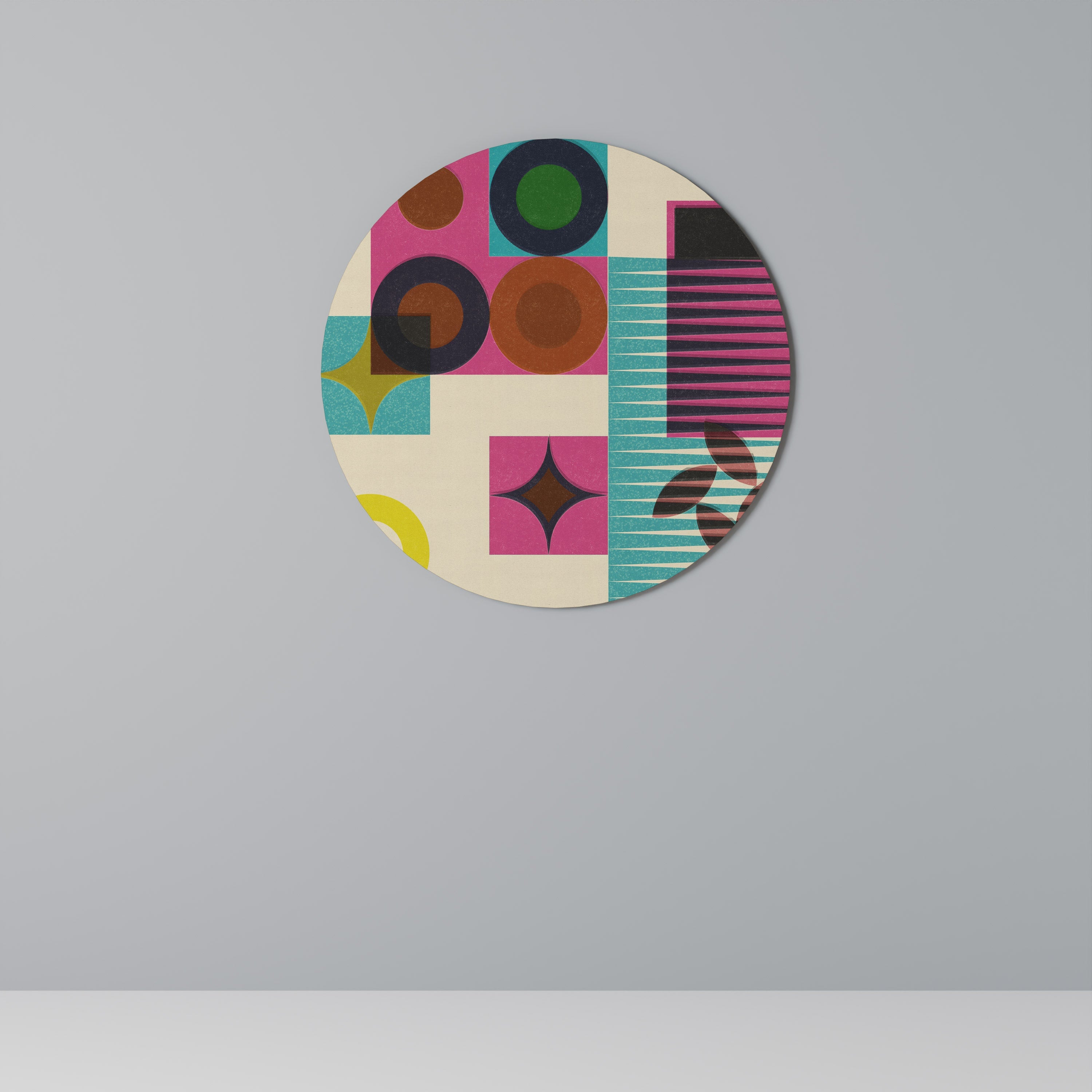 FORM VARIETY Runde Wanddekoration Ø 69 cm