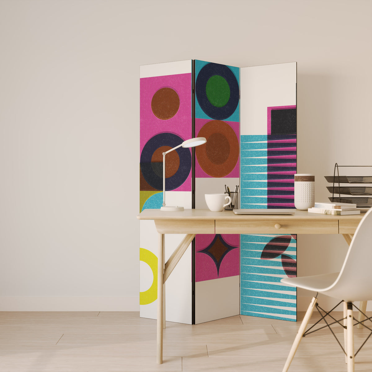 FORM VARIETY 3-Panel Room Divider