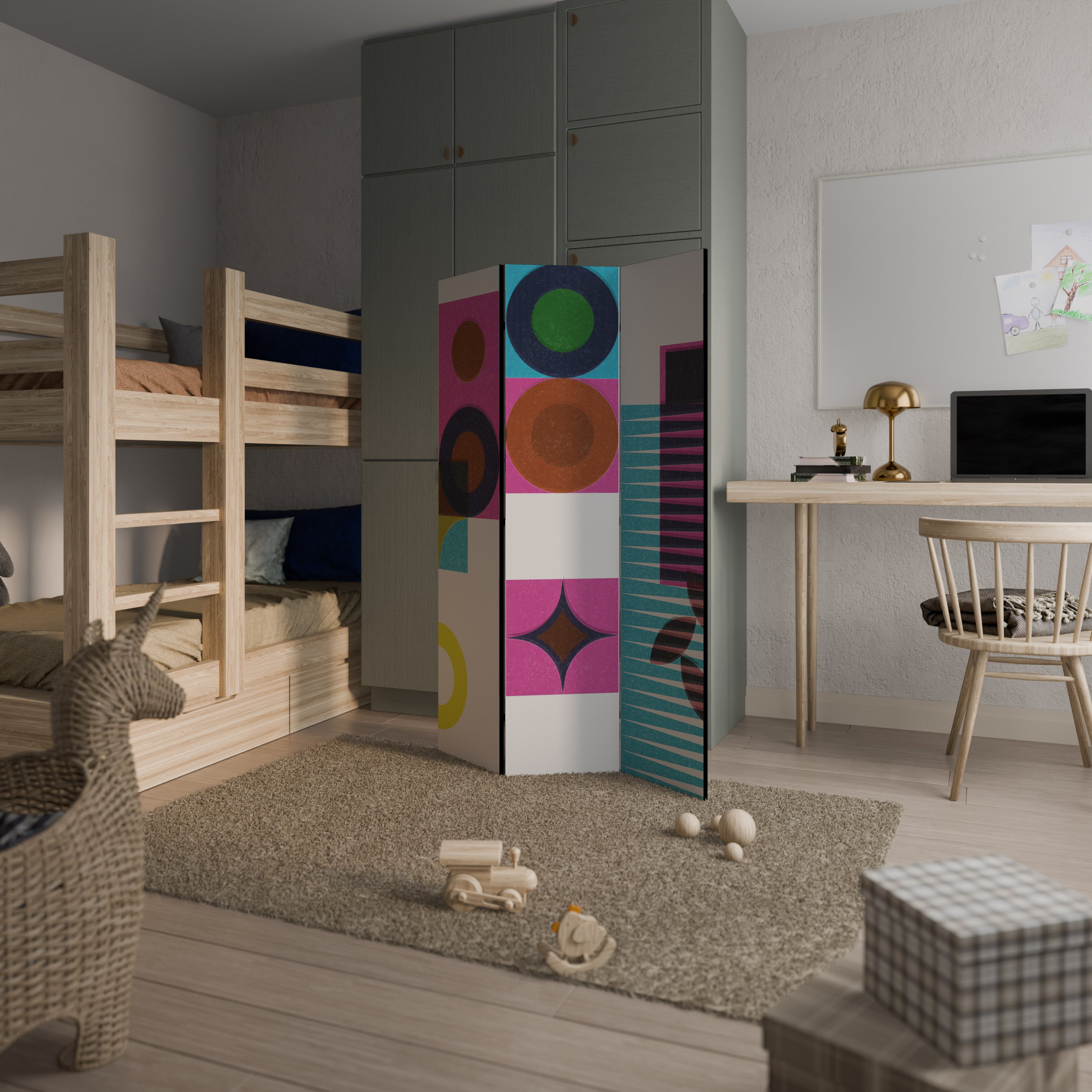 FORM VARIETY 3-teiliger Paravent