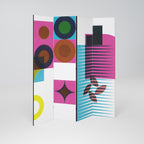 FORM VARIETY Dekorativer Paravent - 4-teilig