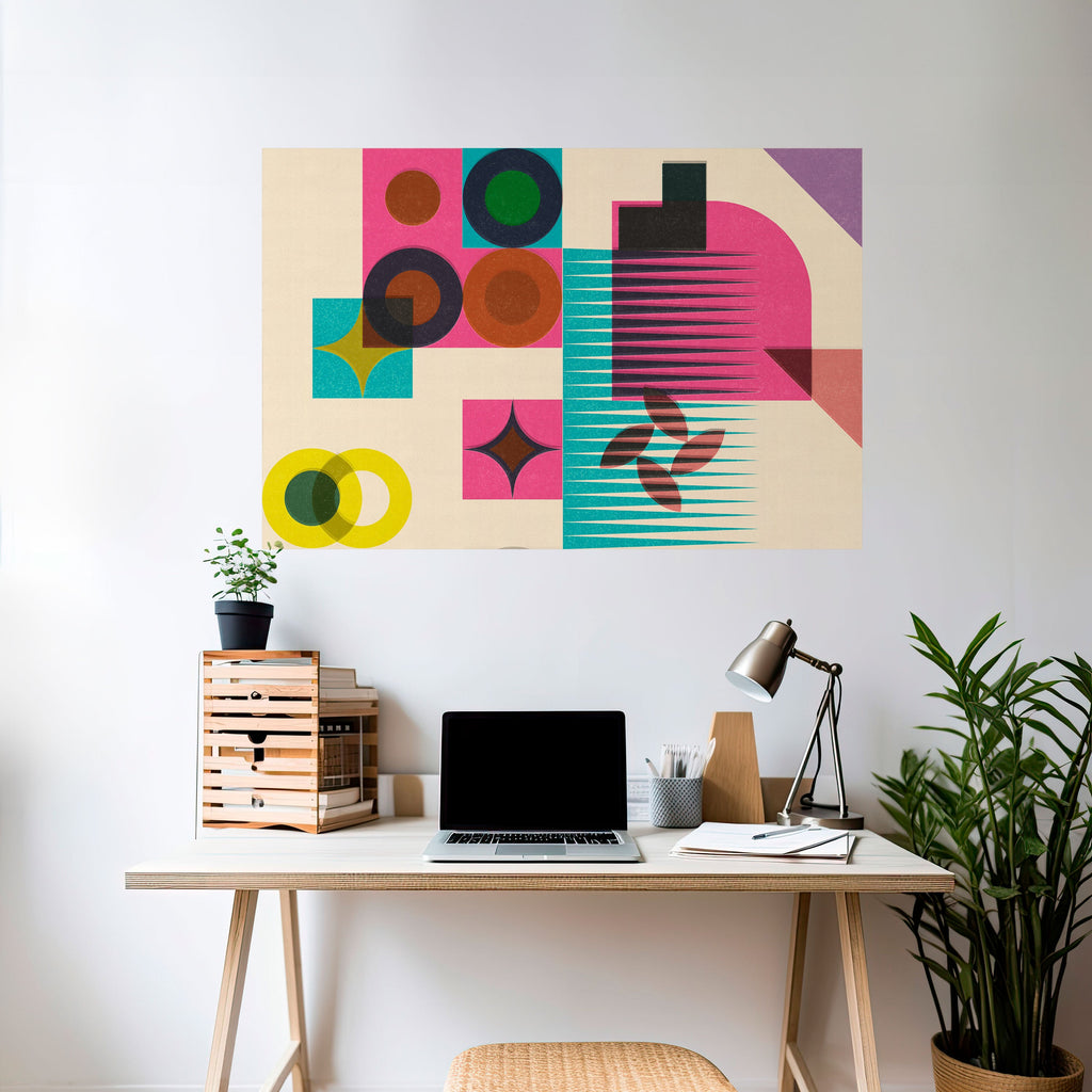 FORM VARIETY Selbstklebendes Horizontal-Poster